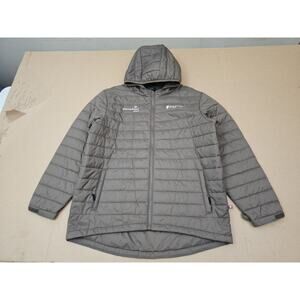 Frogg Toggs Puffer Jacket Primaloft Men's Size Large Brown